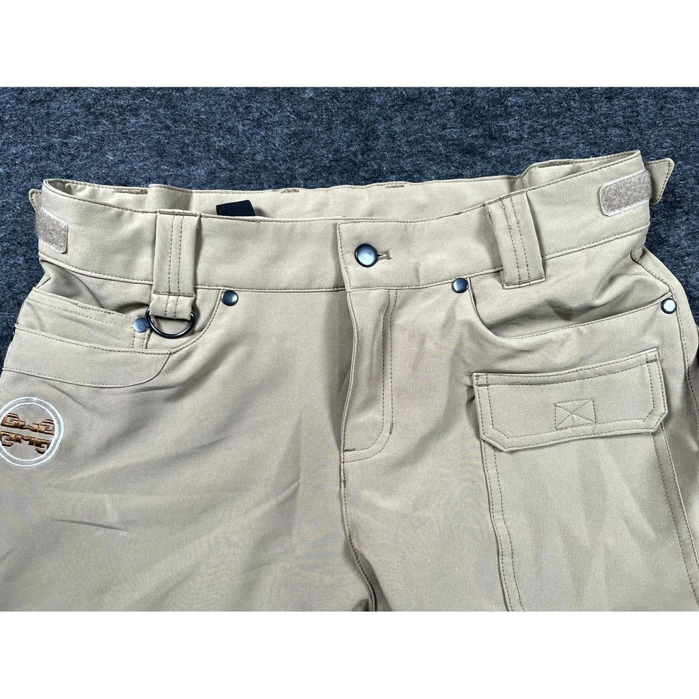 Girls With Guns Bootcut Cargo Pants Womens Medium Beige Stretch Hiking Outdoor - Picture 5 of 10